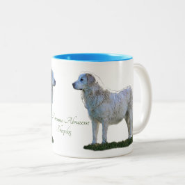 Maremma Abruzzes Sheepdog Tweekleurige Koffiemok