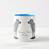 Maremma Abruzzes Sheepdog Tweekleurige Koffiemok (Center)