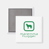 Maremma Sheepdog Magneet (Voorkant / Achterkant)