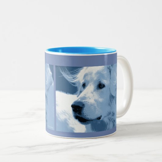 Maremma sheepdog mok (Voorkant rechts)