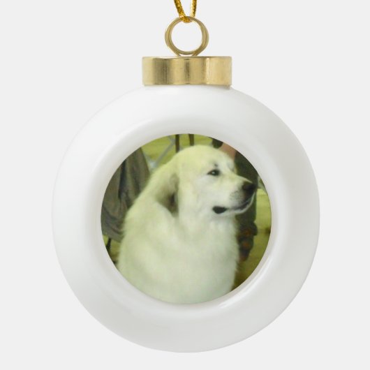 Maremma Sheepdog Ornament (Voorkant)