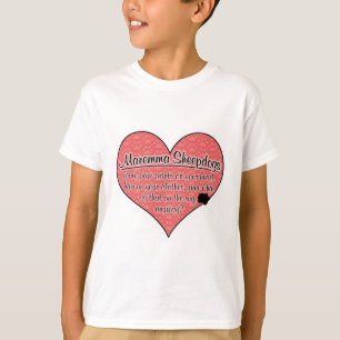 Maremma Sheepdog Paw Prints Dog Humor T-shirt
