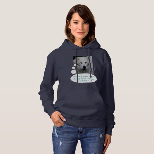 Maremma Sheepdog SHUDDUP!! Hoodie (Voorkant volledig)