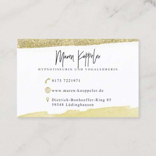 Maren Köppeler Visitekaartje