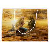 marene prinses - fantasiezeemeermin bij zonsonderg large cadeautasje (Voorkant)