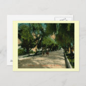 Marengo Ave., Pasadena, Vintage van Californië Briefkaart (Voorkant / Achterkant)