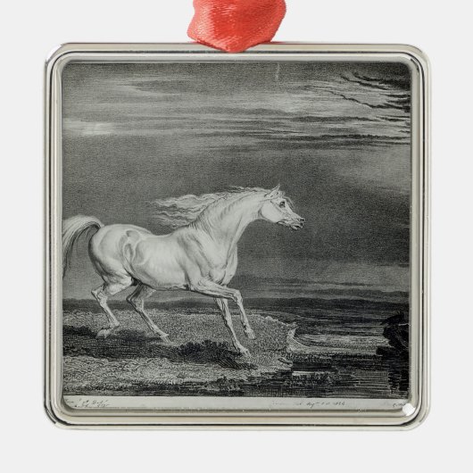 Marengo, gegraveerd door de kunstenaar metalen ornament (Voorkant)