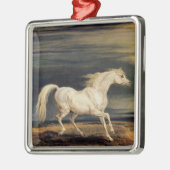 Marengo het Witte Paard (door James Ward) Metalen Ornament (Links)