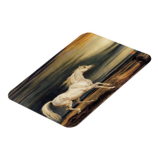 Marengo het Witte Paard Magneet (Linkerzijde)