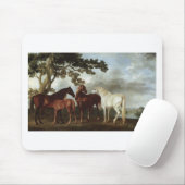 Mares and Foals in the River Landscape George Stub Muismat (Met muis)