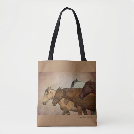 Mares-Canvas tas (Voorkant)