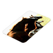 Mares en Foul Horses Magneet (Linkerzijde)