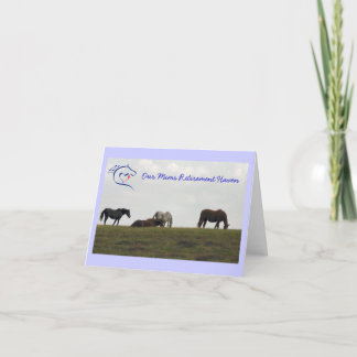 Mares op de heuvel - Blauw Kaart