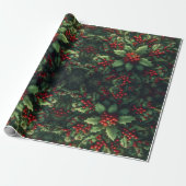 Maretak Cadeaupapier (Uitgerold)
