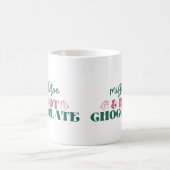 Maretak & Chocolademelk - Kerstmis Koffiemok (Center)