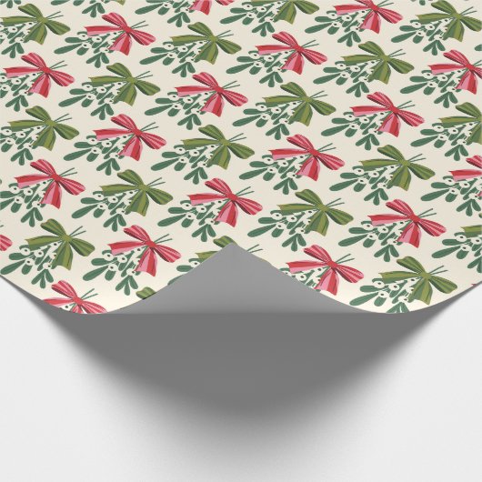  maretak met bogen cadeaupapier (Hoek)