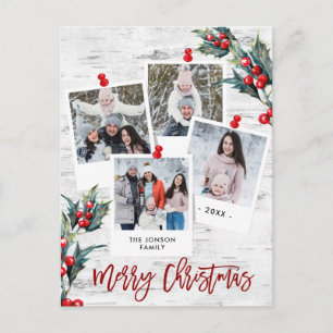 Maretak Rustieke Berk Kerst 4 Foto Vakanties Feestdagenkaart