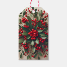 Maretak Tag Cadeaulabel