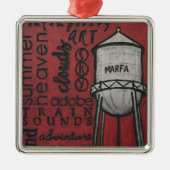 Marfa Holiday Ornament (Voorkant)