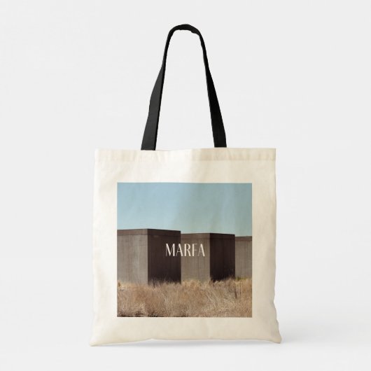 Marfa Minimale Canvas tas (Achterkant)
