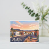 Marfa Texas Briefkaart (Staand voorkant)