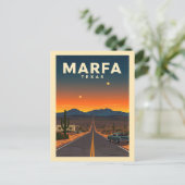 Marfa Texas Briefkaart (Staand voorkant)