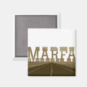 Marfa Texas Magneet (Voorkant / Achterkant)