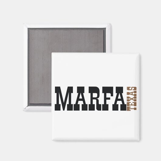 Marfa Texas Magneet (Voorkant / Achterkant)