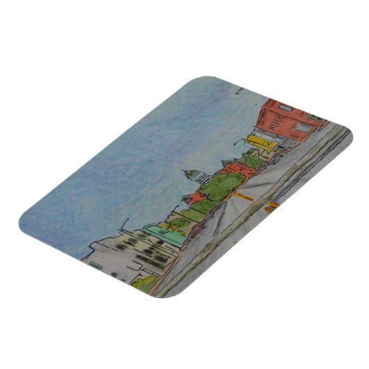 Marfa, Texas Magnet Magneet (Linkerzijde)