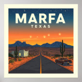 Marfa Texas Poster (Voorkant)