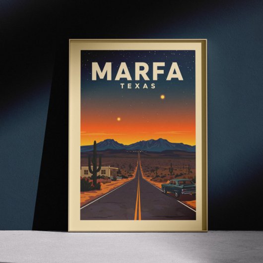 Marfa Texas Poster