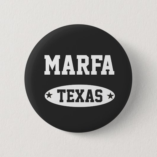 Marfa Texas Ronde Button 5,7 Cm (Voorkant)
