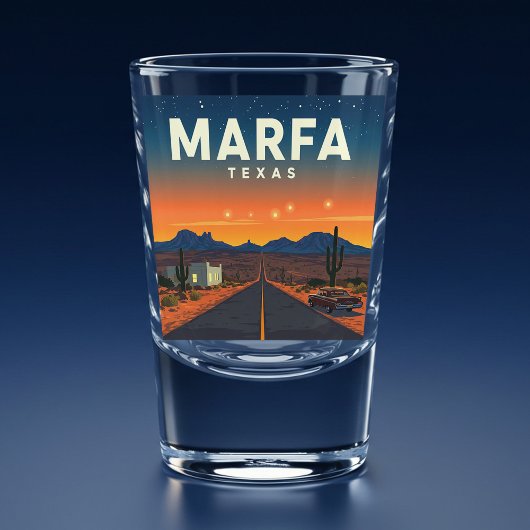  Marfa Texas Shot Glas