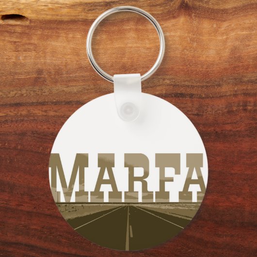 Marfa Texas Sleutelhanger (Voorkant)
