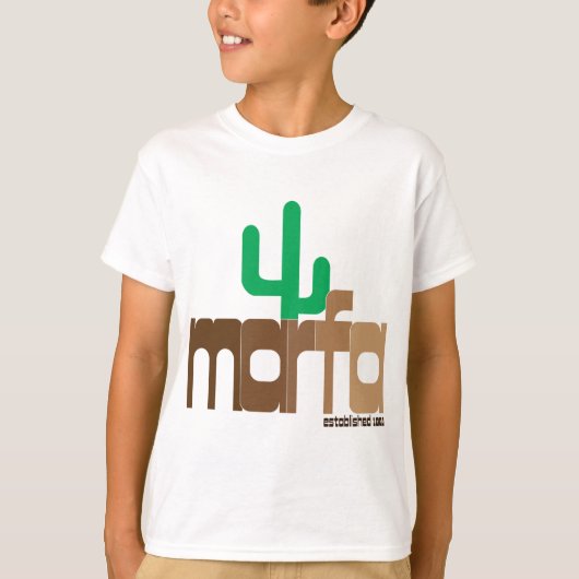 Marfa Texas T-shirt (Voorkant)
