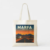Marfa Texas Tote Bag (Achterkant)