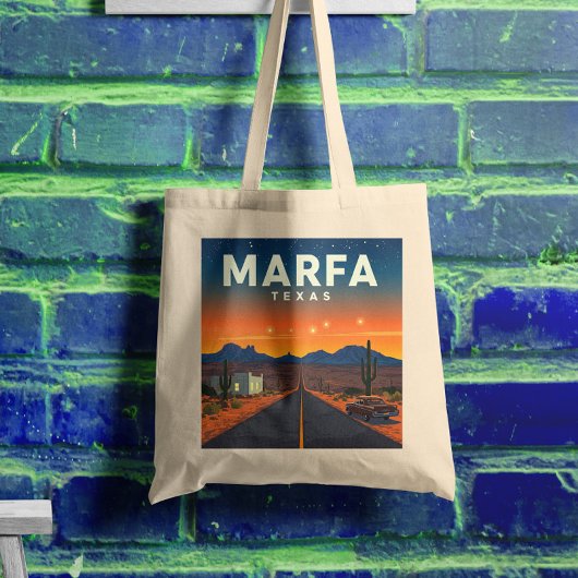Marfa Texas Tote Bag
