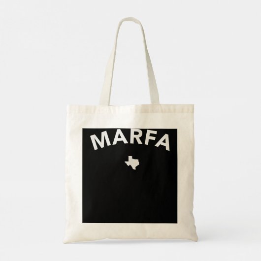 Marfa Texas Tote Bag (Achterkant)