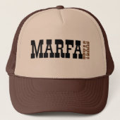 Marfa Texas Trucker Pet (Voorkant)