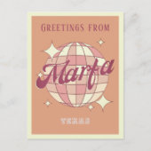 Marfa Texas Tx USA Retro  Briefkaart (Voorkant)