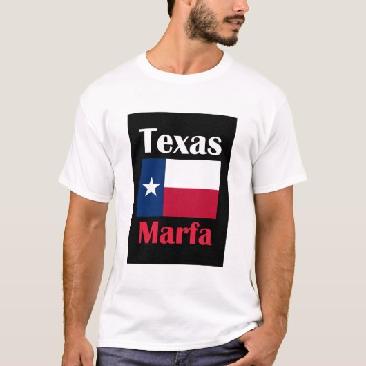 Marfa TX T-shirt (Voorkant)