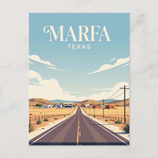Marfa VS Briefkaart (Voorkant)