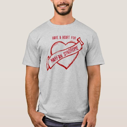 Marfan Syndrome Awareness T-shirt (Voorkant)