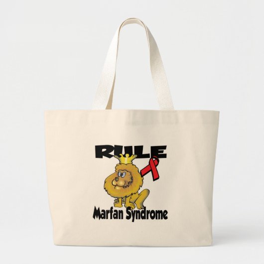 Marfan syndroom heerst grote tote bag (Voorkant)