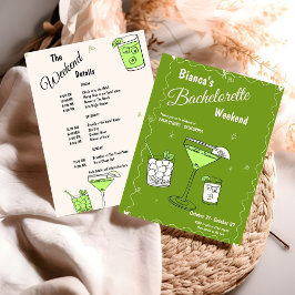 Marg & Matrimony Bachelorette Weekend Route Kaart