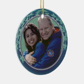 Margaret en Derick orn Keramisch Ornament (Rechts)