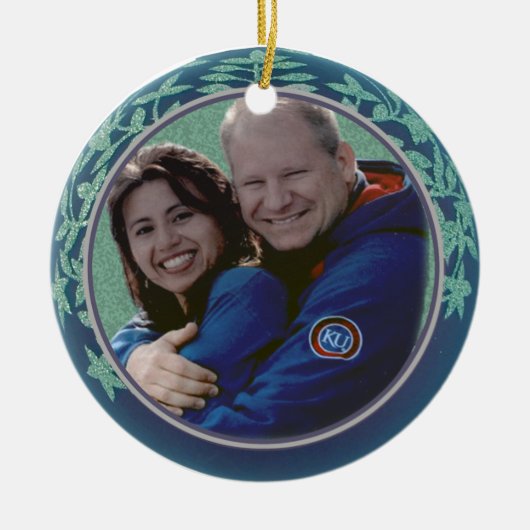 Margaret en Derick orn Keramisch Ornament (Voorkant)