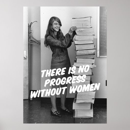 Margaret Hamilton Women in Stem Poster (Voorkant)
