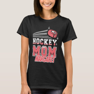 Margaret Hockey Mam met Puck Womens T-shirt