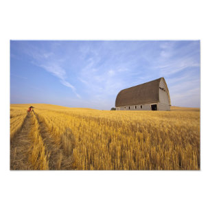 Margaret Horton op 2009 Palouse Fotografie Foto Afdruk